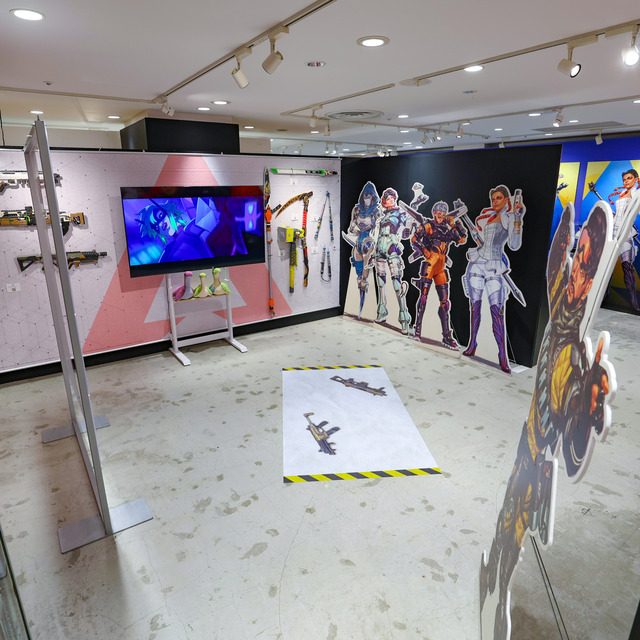 「Apex Legends™ Museum + POP UP STORE」福岡パルコ内観
