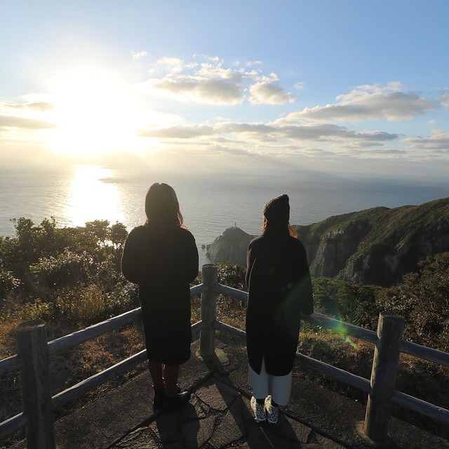 ORC福岡-五島福江便で行く女子旅。大瀬崎灯台。