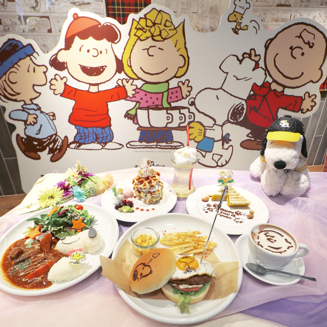 タワレコカフェ福岡天神店でスヌーピーとのコラボカフェ開催 Peanuts のコラボメニューや限定グッズの販売 フクオカーノ