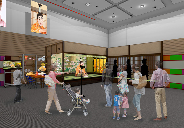「志村けんの大爆笑展」会場イメージ