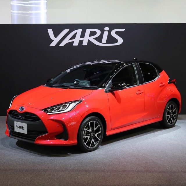 福岡モーターショー2019_トヨタ_ヤリスの写真