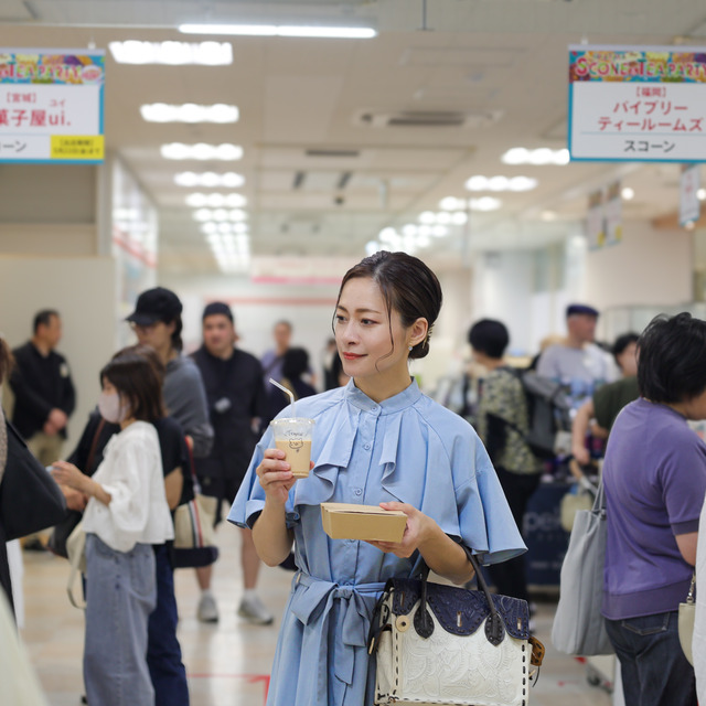 「スコーン＆TEAパーティー 2026 @IWATAYA」福岡市 岩田屋本店 初日