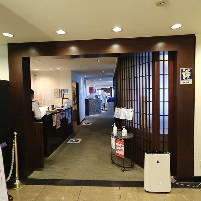 西鉄イン福岡13F「レストラン&バー ブロッソ」エントランス