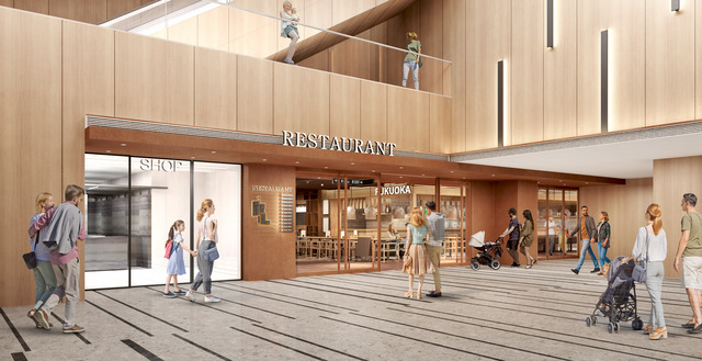 「天神イナチカ」エントランスゲート