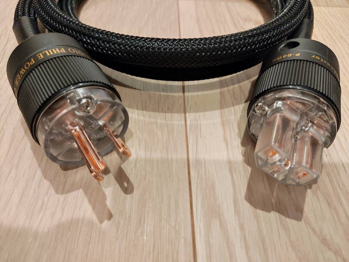 Western Electric ウエスタン エレクトリック 電源ケーブル 怪物 怪物 Western Electric 10GA 単線 電源ケーブル 1.5m ウエスタン