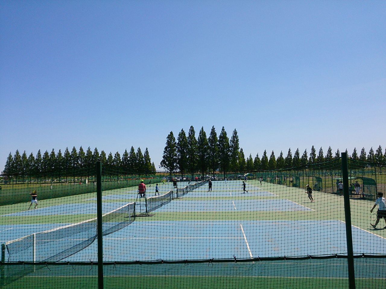 東京総合健保テニス大会 スマッシュ税理士のポジティブ日記