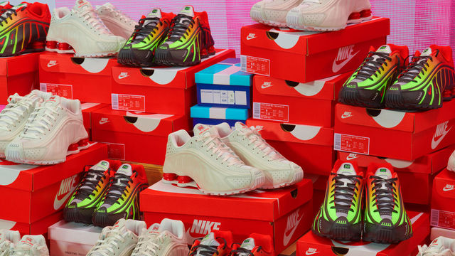 nike shox collection