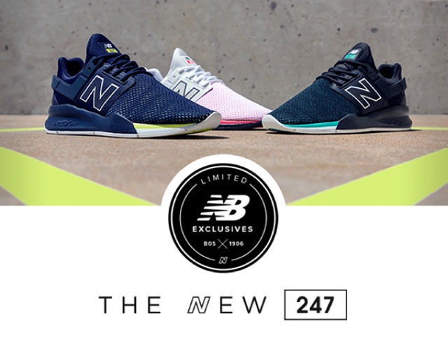 New Balance 人æ°ã¢ãã«ãNB 247 TRITIUM PACKãããããã©ãã°ã·ããã¹ãã¢éå®ã«ã©ã¼ç»å ´ : Japanican