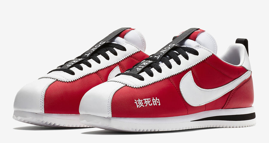 nike cortez red bandana