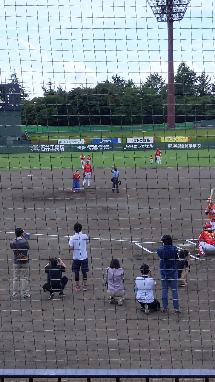 梅雨明け の開成山vs新潟アルビレックスbc 福島レッドホープス観戦記 梅雨明け の開成山vs新潟アルビレックスbc 福島レッドホープス観戦記