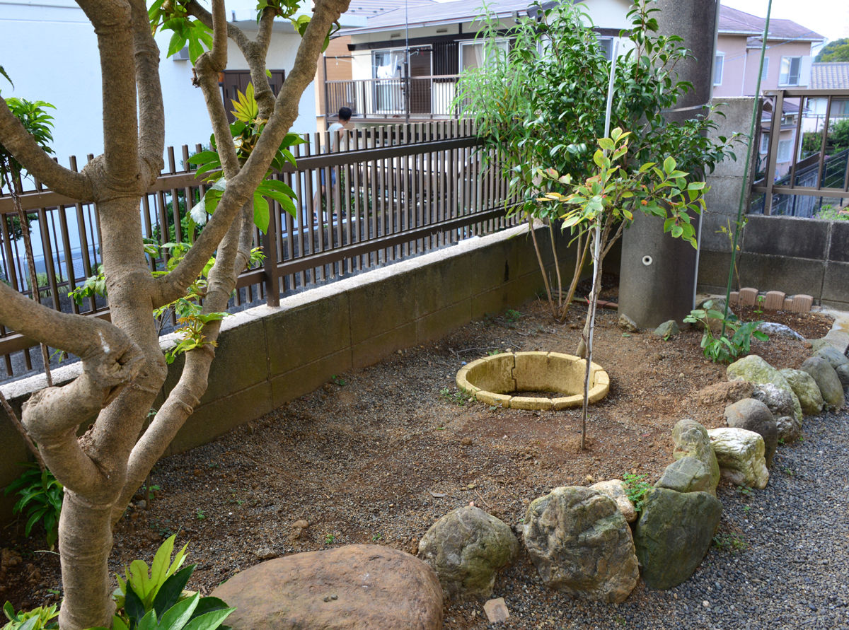 庭仕事 バラ花壇造り 福suke笑顔のblog