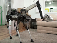 1分28秒でワロタ。例の四つ足ロボットの開発が方針転換！？小型化され家庭用になっていた動画。