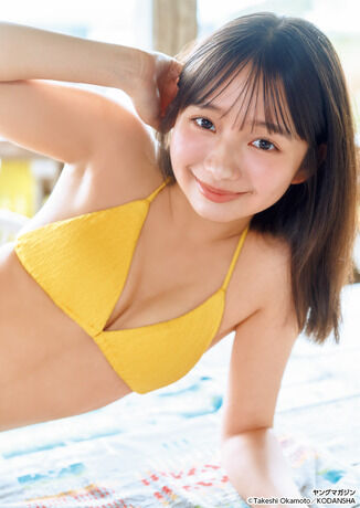 【画像】ブレイク必至！19歳美少女・本間愛波、初水着グラビアデビューwwwwwヤンマガに「思わず守りたくなるような儚げベビーフェイス」が初登場！！！