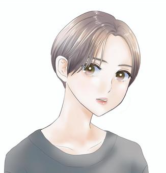 【画像】最高のボーイッシュお胸を見せてやるよ