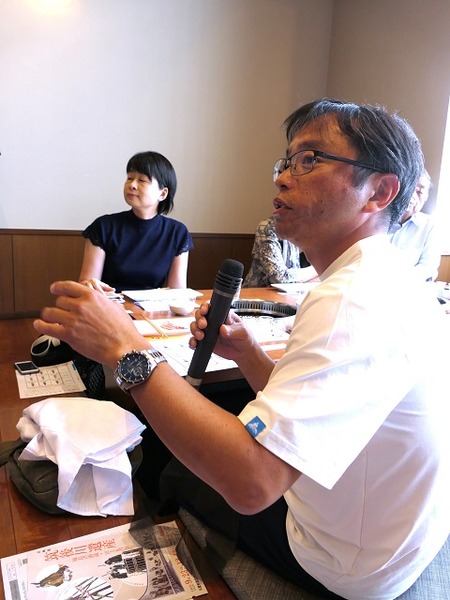 お客様から質問も