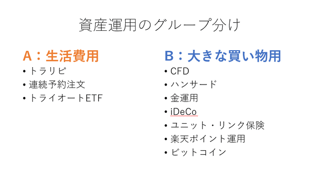 グループ分け