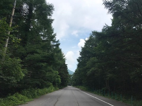 碓氷峠を登りきったら目指すは二度上峠