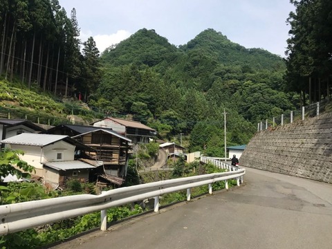 県道93号、馬坂のあたり