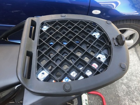 Ninja650 2017年モデル トップケースブラケット Giviベース