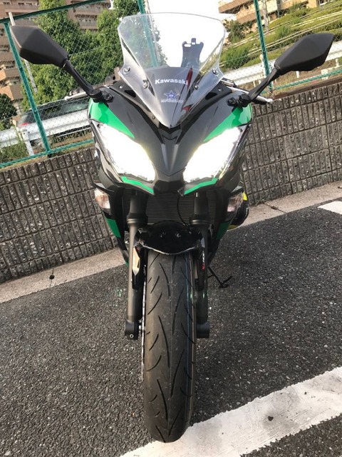 Ninja650 2017年モデル カラーカスタム LED化