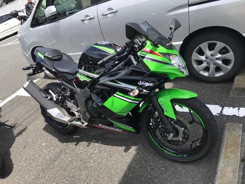 Ninja250SLを借りて芦ノ湖でBBQ