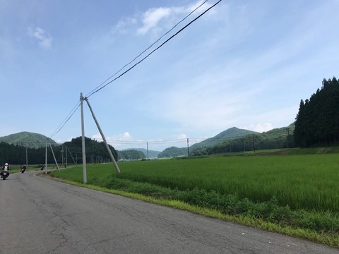 布引高原からは来た道を戻り、再び湖南方面へ