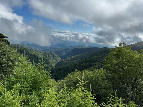 霧積川から蓼科スカイラインへ