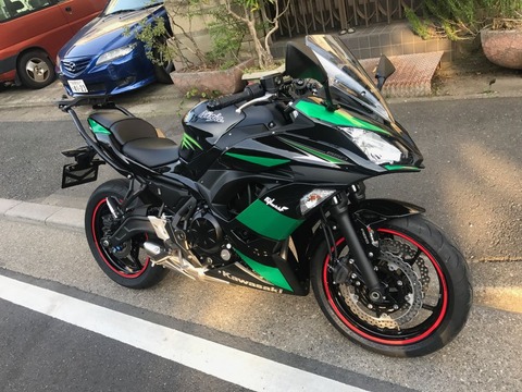 Ninja650 2017年モデル スタイリング