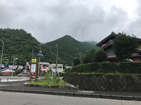 白川からは国道41号で北へ