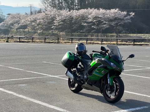 三度の花見ツーリング、桜前線を追って福島へ