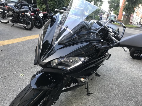Ninja650 2017年モデル メタリックスーパーブラック