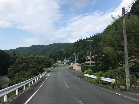 只来で国道362号に乗り換え