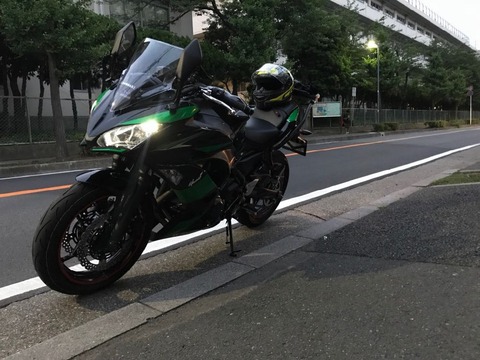 Ninja650 2017年モデル エンジン特性