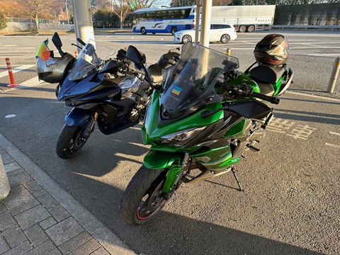 富士山と飛行機とゆりかもめ