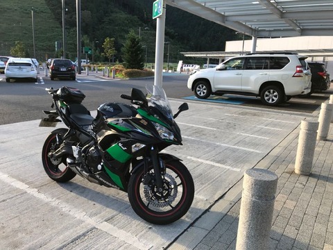 静岡SAで満タンにして、島田金谷で下道へ