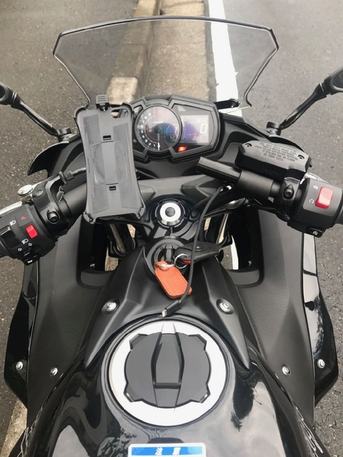 Ninja650 2017年モデル コクピット