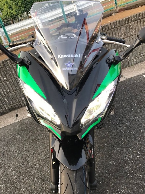 Ninja650 2017年モデル フロントフェイス