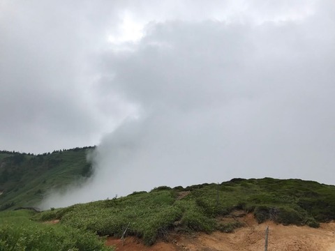 霧の中と外は紙一重