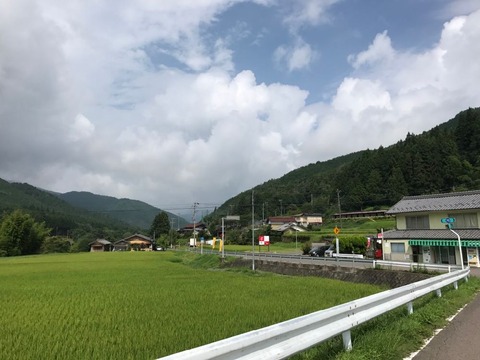 県道70号で白河方面に転進