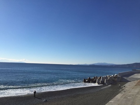 冬の箱根熱海へツーリング