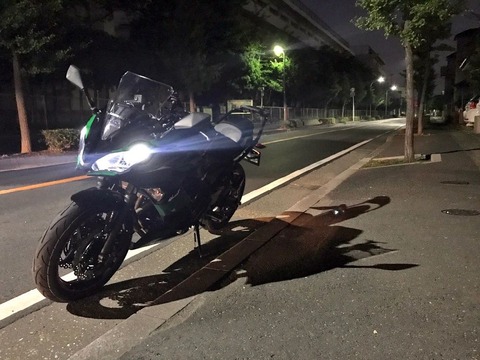 Ninja650初のツーリング。伊豆で慣らし走行!