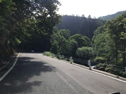 県道63号もなかなかの快走路