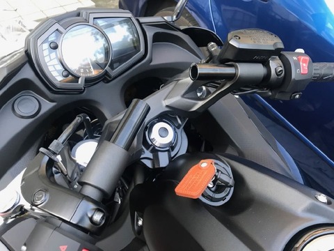 Ninja650 2017年モデル ナビマウントステー