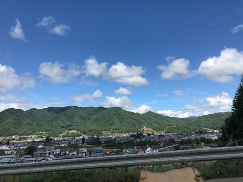 飛騨古川を横目にみつつすいすい走行