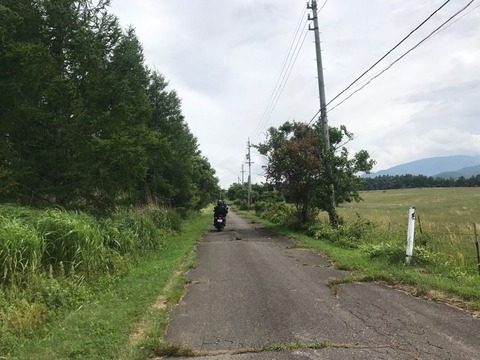 県道482号で南へ