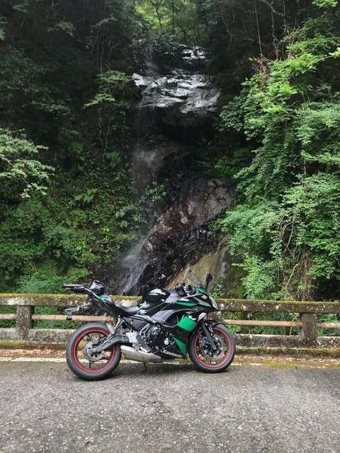 滝が綺麗