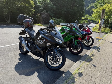 Ninja250(2018〜EX250P)にキャリアとトップボックス追加