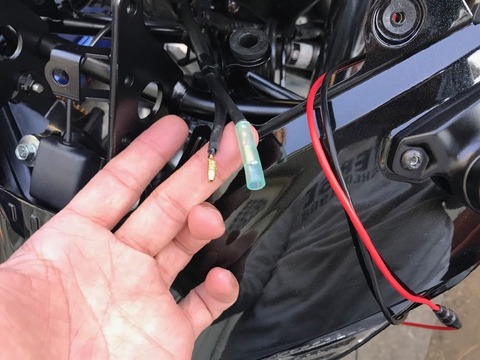 Ninja650 2017年モデル アクセサリソケット