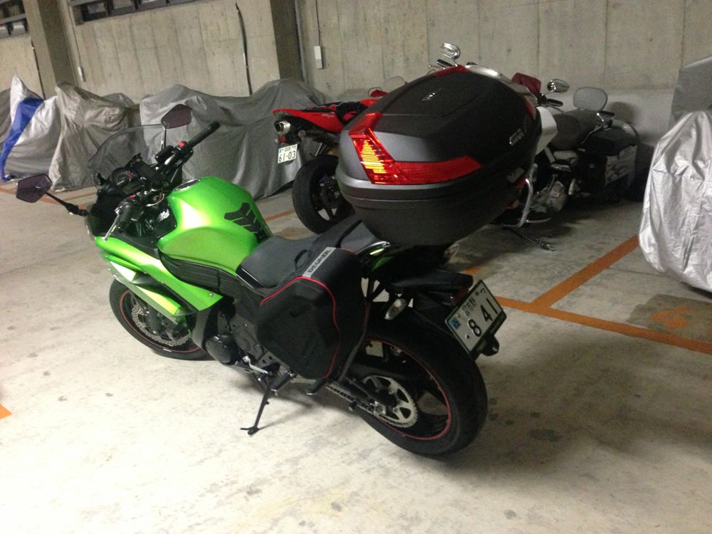 ゆったり柔らか Kawasaki Ninja650('17-) パニアケース(ソフト