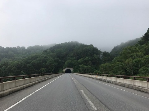 奥志賀スーパー林道 志賀2号トンネル